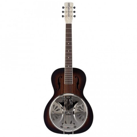 Gretsch G9220 Bobtail Deluxe Resonator Guitar, Round Neck, Sunburst Mahogany Semi-Gloss Gretsch G9220 Bobtail Deluxe Resonator Guitar, Round Neck, Sunburst Mahogany Semi-Gloss